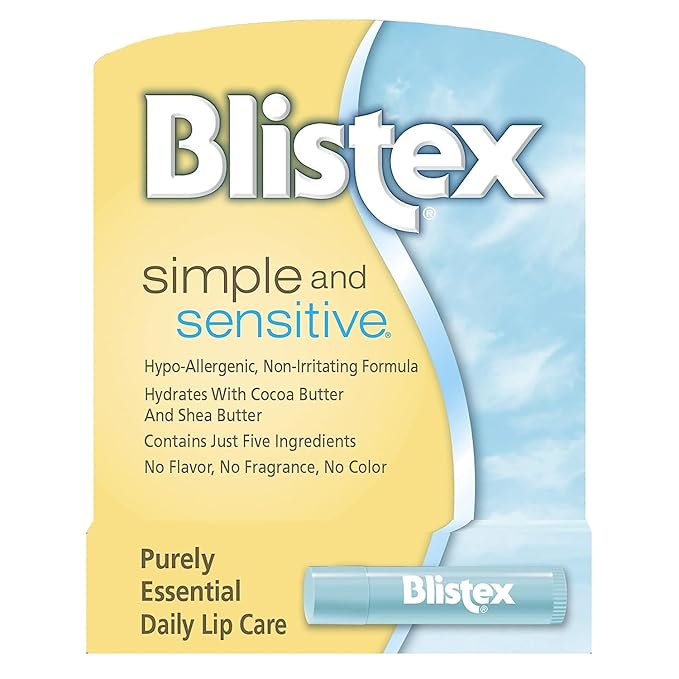 Blistex Simple & Sensitive Lip Moisturizer oz