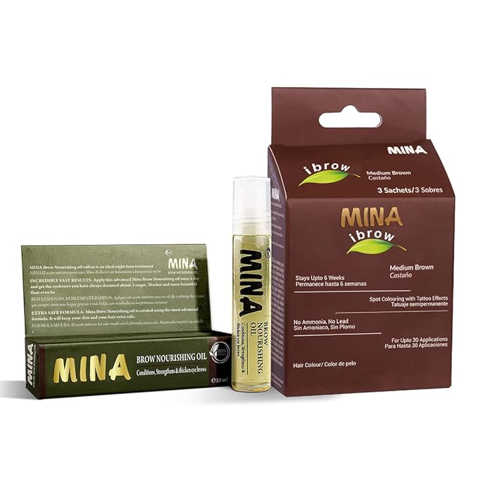 MINA ibrow Henna Medium Brown