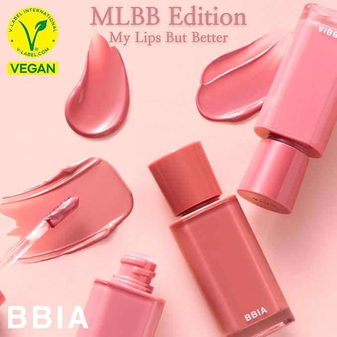 BBIA Glow Lip Tint – Lip Plumping, Volumizing Glossy & Glowy Lip Stain Naturally Moisturizing Comfortable Texture Lightweight Long-Lasting Vivid Color Non-Sticky Non-Dry Korean (16 SUMMER, Pack of 1)