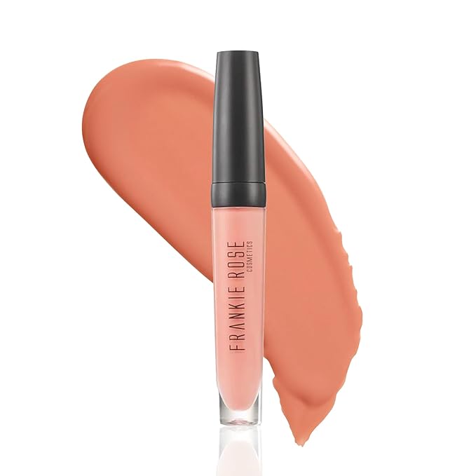 Frankie Rose Cosmetics Lip Gloss | Non-Sticky Formula, Long Lasting Lip Gloss, Bold Pigment & Hydrating Lip Gloss, Pearl Sugar Glossy Lip Gloss, 20g