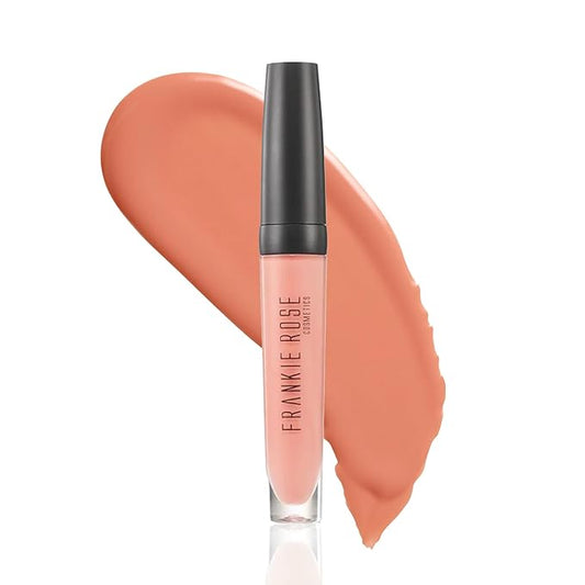 Frankie Rose Cosmetics Lip Gloss | Non-Sticky Formula, Long Lasting Lip Gloss, Bold Pigment & Hydrating Lip Gloss, Pearl Sugar Glossy Lip Gloss, 20g