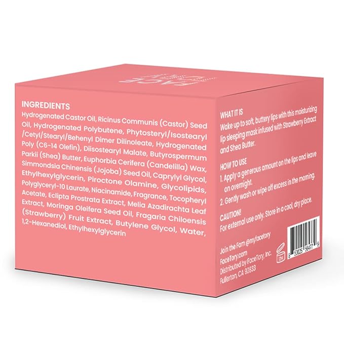 FaceTory Berry Jam Lip Sleeping Mask