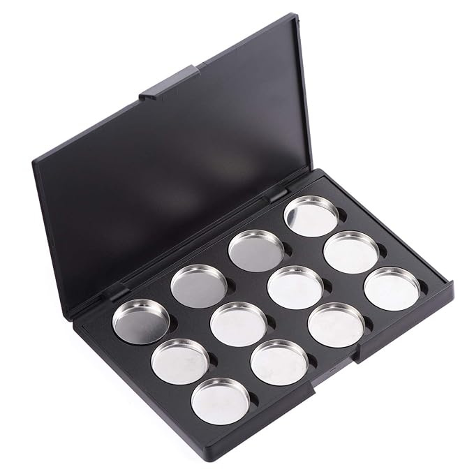 Empty Magnetic Eyeshadow Makeup Palette with 12Pcs 26mm