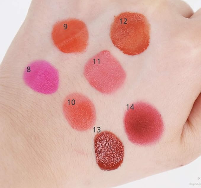 Long Lasting Lip Stain for Lips and Cheek Tint | High Pigment Color | lightweight Matte Finish | Weightless | Full Coverage | Twist Velvet Tint #11 (No.11)