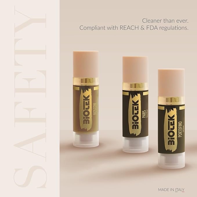 Biotek Lip Pigment for Permanent Makeup - Brownish Color for Lip - Made in Italy - Glace 0,24 fl.oz.