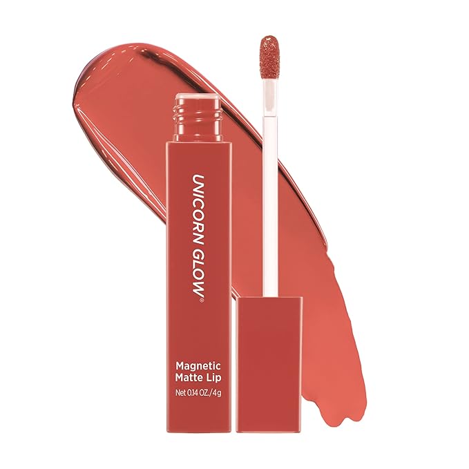 UNICORN GLOW Magnetic Matte Lip [04 Cupid], Matte GLOW