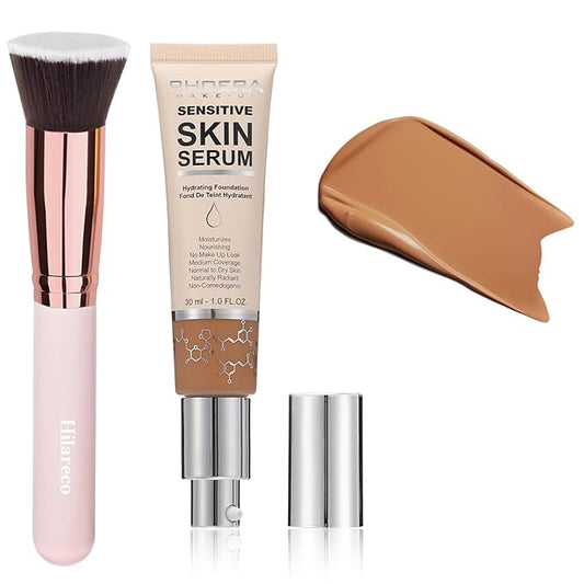 2024 New PHOERA Foundation Makeup for Mature Skin, (N05 Tan)