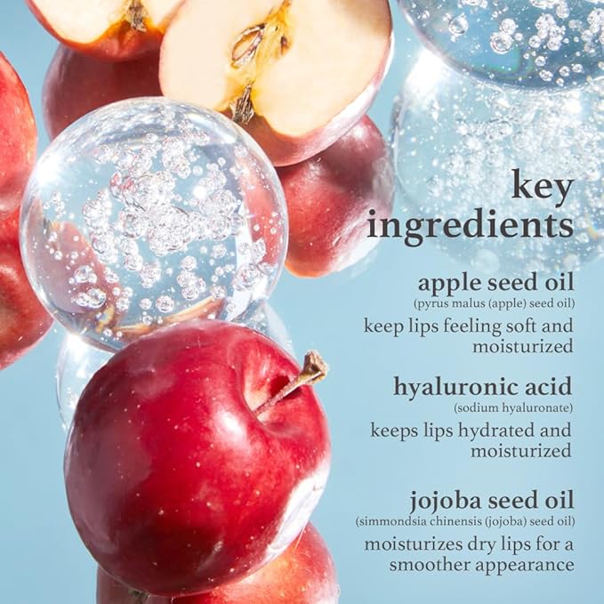 NOONI Korean Hydrating Lip Oil - Appleclear | Long-Lasting, Moisturizing, Plumping, Revitalizing for Dry Lips, Waterproof, No Peel Off, Hydrating, Nourishing Crystal Clear, 0.12 FL Oz