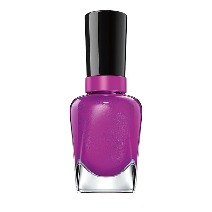 Sally Hansen Miracle Gel™, Hunger Flames, Long Lasting, Gel-Like Formula, No UV Lamp Needed, Purple Nail Polish