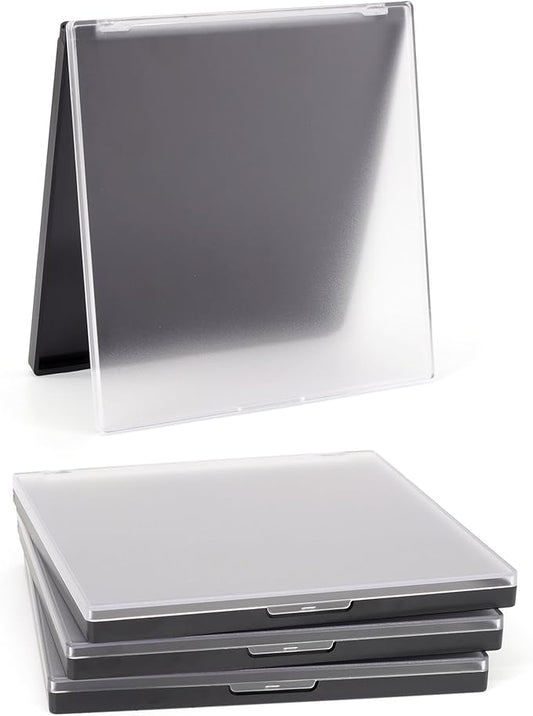 AJLTPA Magnetic Makeup Palette with Frosted Clear Top,