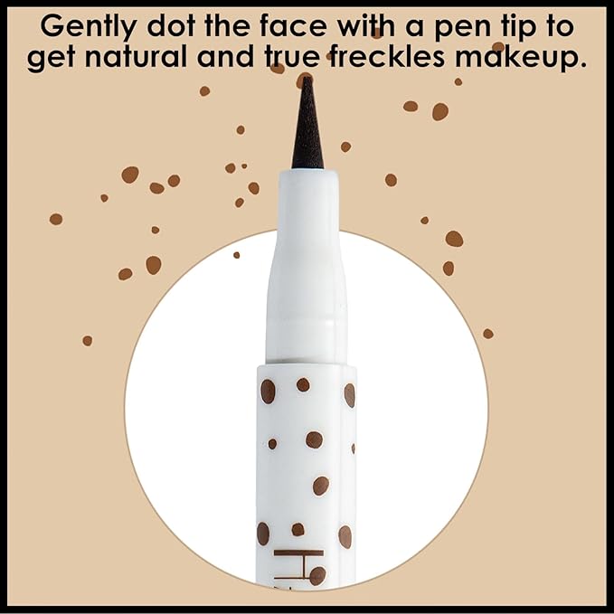 Freckle Pen Waterproof 2 Colors,Natural Lifelike Faux Face