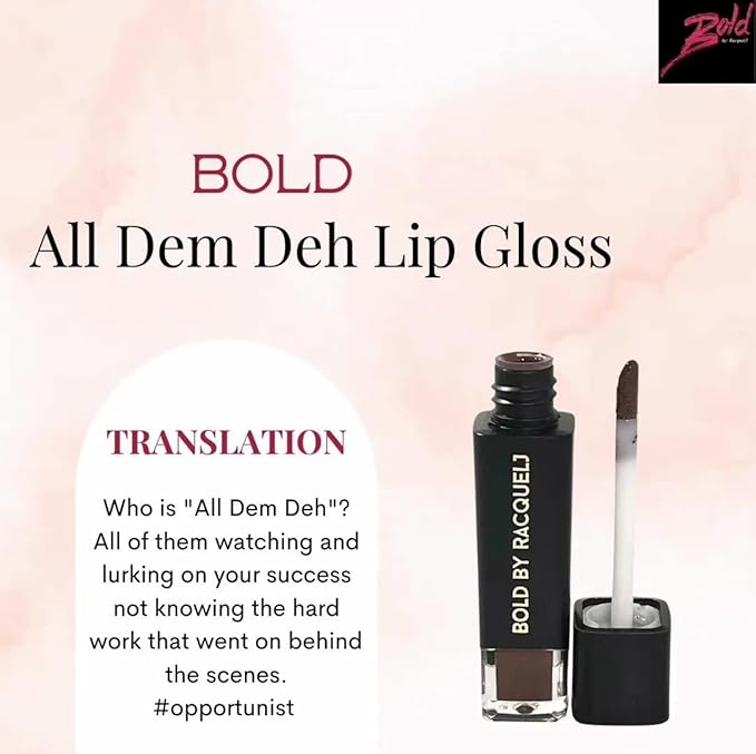 Highly Pigmented Lip Gloss | Ultra Hi Beam Gloss Effect, Hydrating, Non-Sticky, High Glossy, Long Lasting, Cruelty Free - Bad Like Yaaz Collection (All Dem Deh)