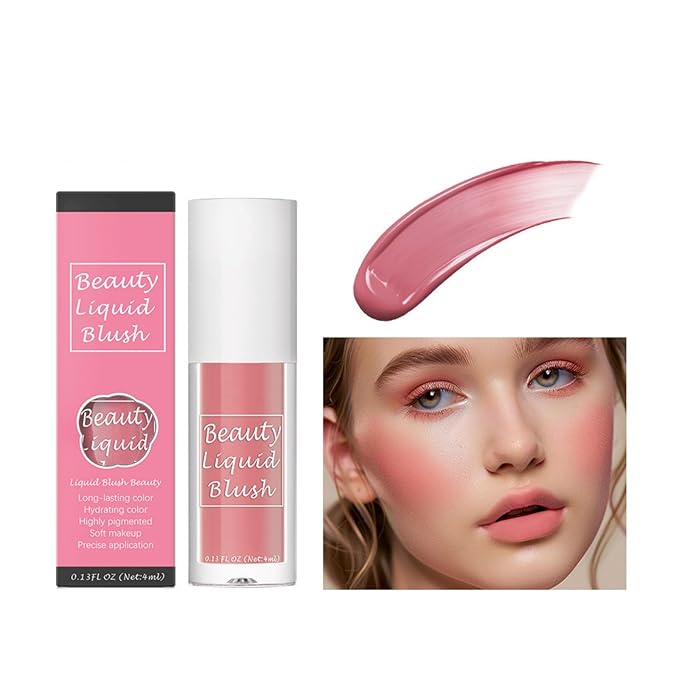 MAEPEOR Matte Liquid Blush 9 Colors Soft Cream (Color 04)