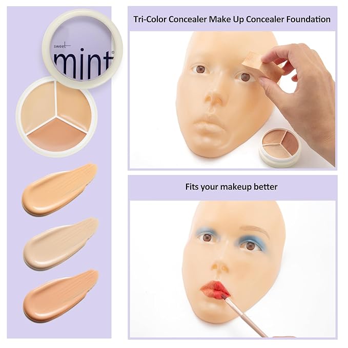 Makeup Practice Face, 2024 Upgrade 5D Makeup Mannequin