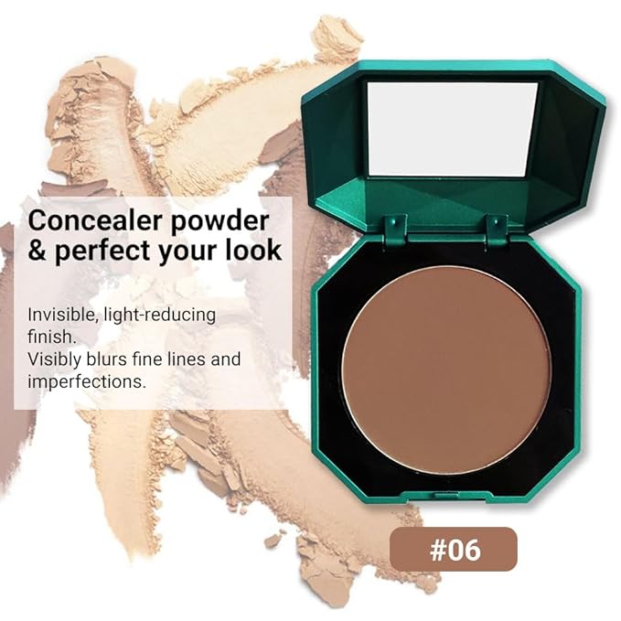 Pressed Matte Face Powder Makeup & Setting Powder 10g