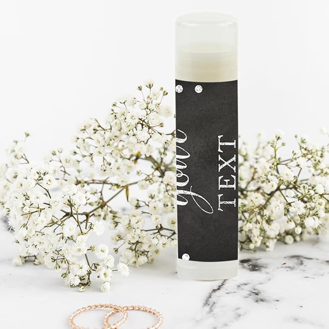 Andaz Press Personalized Lip Balm Party Chalkboard,