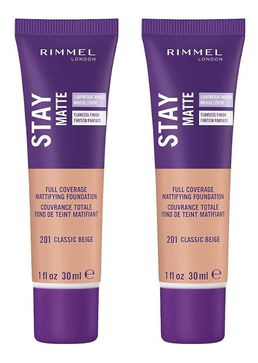 Rimmel Stay Matte Liquid Foundation, Classic Beige, 1 of 1)