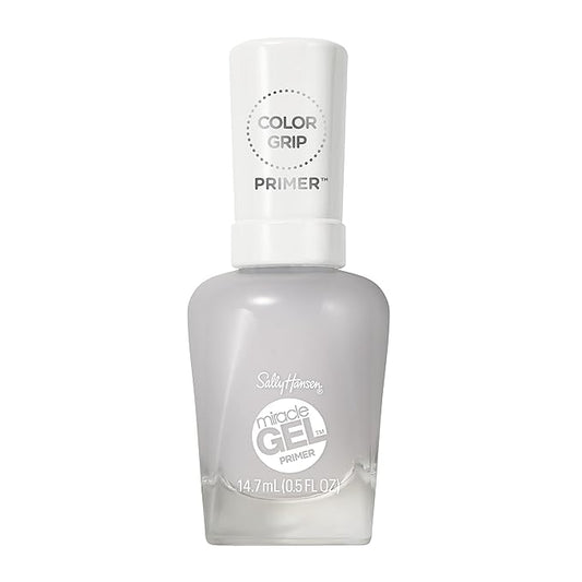 Sally Hansen Miracle Gel™, Color Grip Primer and Base Coat, Long Lasting, Gel-Like Formula, No UV Lamp Needed, Clear Nail Polish