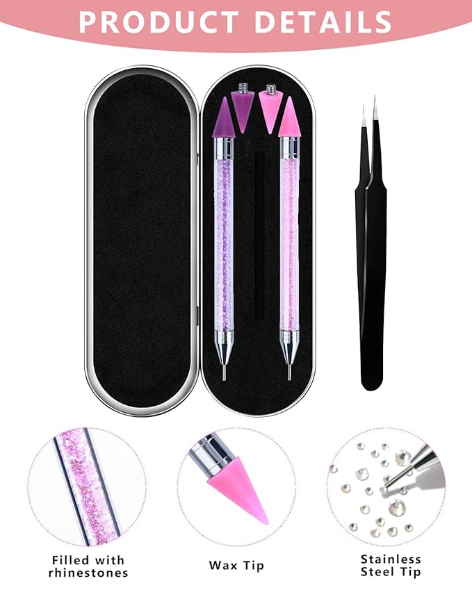 Rhinestone picker tool wax pencil