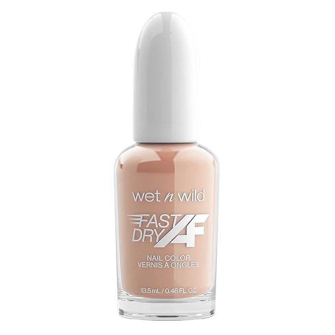 wet n wild Fast Dry AF Nail Polish, Quick 40 Second Dry Time, Long Lasting High-Shine - Southern Belle