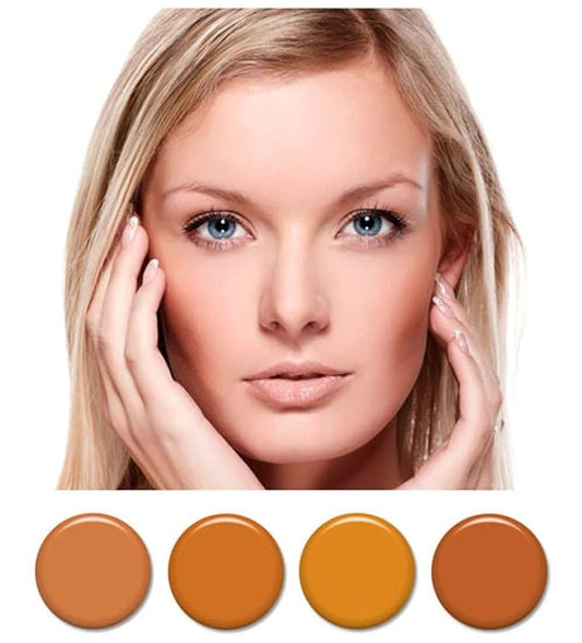 4pc MEDIUM complexion Professional Airbrush Cosmetic Makeup Set 2 oz