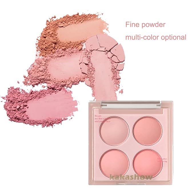 Matte Blush Powder Palette, Blending Mood Cheek, 4 1.84 ounces)