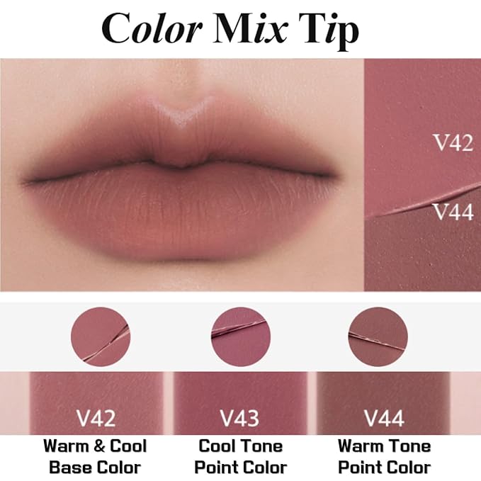 BBIA Last Velvet Tint - Soft & Creamy Matte Finish Lip Stain, Blur Effect with Velvety Texture, Long-Lasting, High Pigment, Lightweight, Non-Drying, Vegan, Korean Lip Makeup (V43 SO GOOD PLUM)