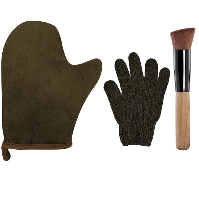 3 Piece Self Tanning Mitt