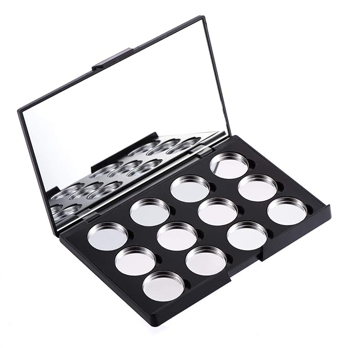 Empty Magnetic Eyeshadow Makeup Palette with Mirror