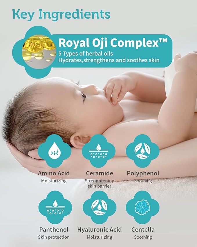 Baby Easy Wash Sun Lotion SPF 30 - Korean Moisturizing Zinc Oxide Mineral Sunscreen for Babies and Kids - Washes Off Easily - Vegan, Reef-Safe, Allergen-Free, 2.11 fl.oz.