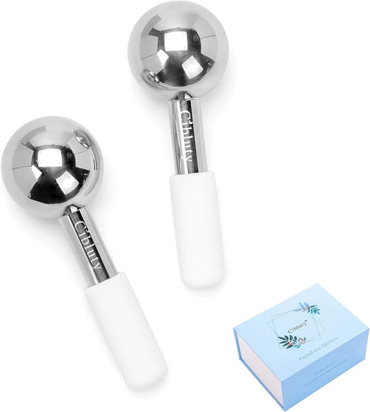 Facial Ice Roller by CIBLUTY- 2PC