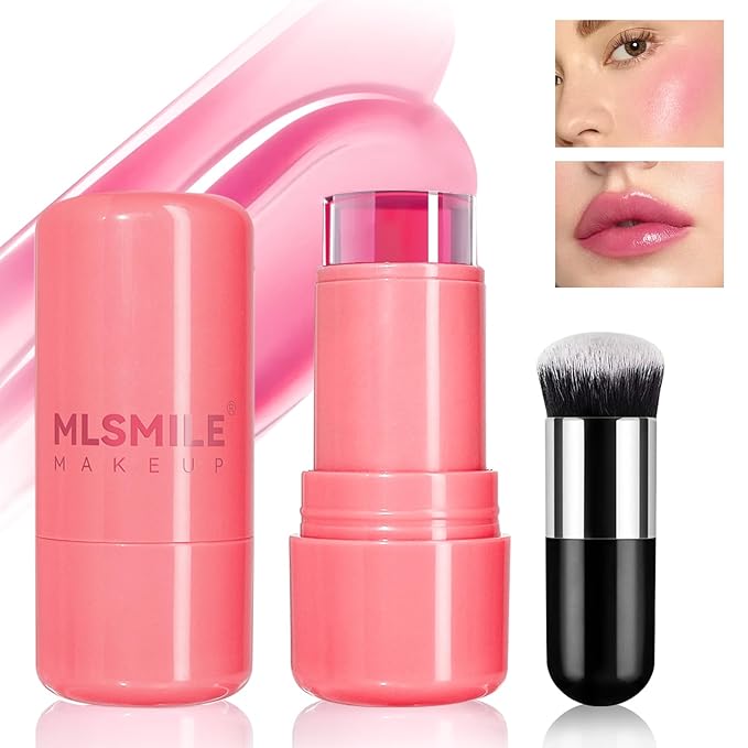 Cooling Water Jelly Tint, Cream Jelly Blush Stick Women #03
