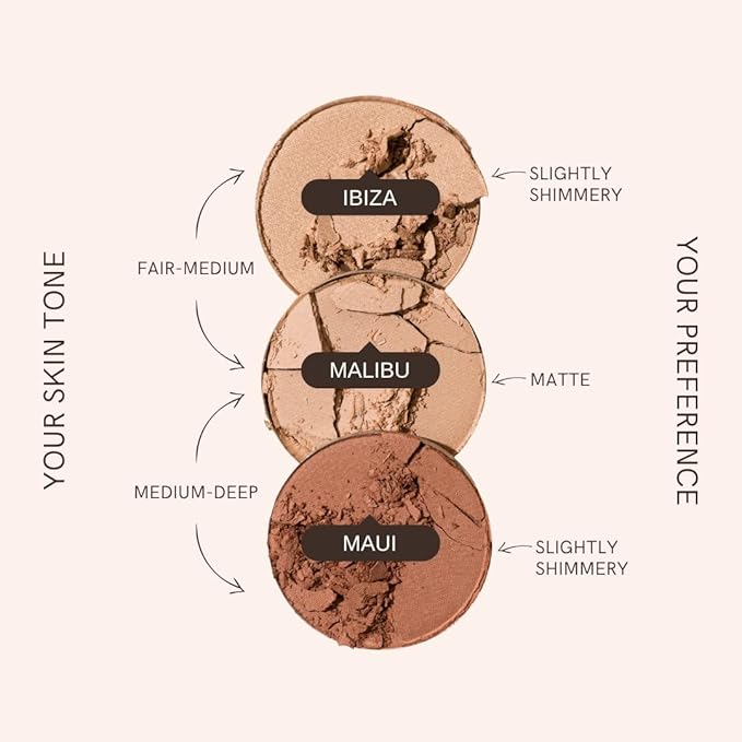 HAN Skincare Cosmetics Vegan, Cruelty-Free Bronzer, Maui