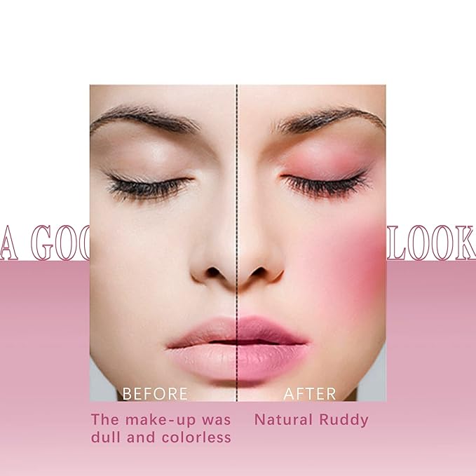 Cream Blush Stick for Cheeks Makeup,Waterproof Blush Face