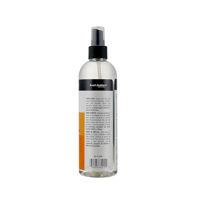 Aunt Jackie's Award-Winning Braid + Twist Collection Oh So Strong Shine Boosting Moisturizer, 12 fl oz