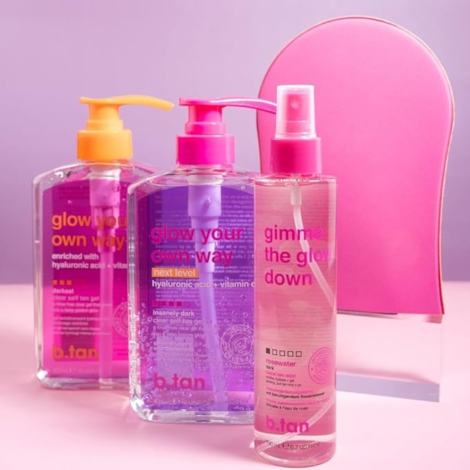 b.tan Dark Clear Self Tanning Gel