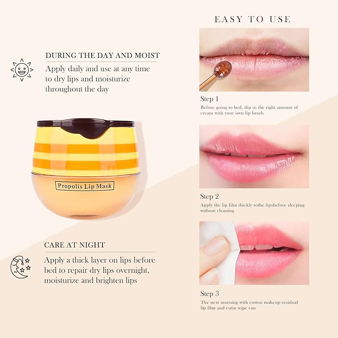 Honey Lip Balm Pot, Honey Lip Exfoliator