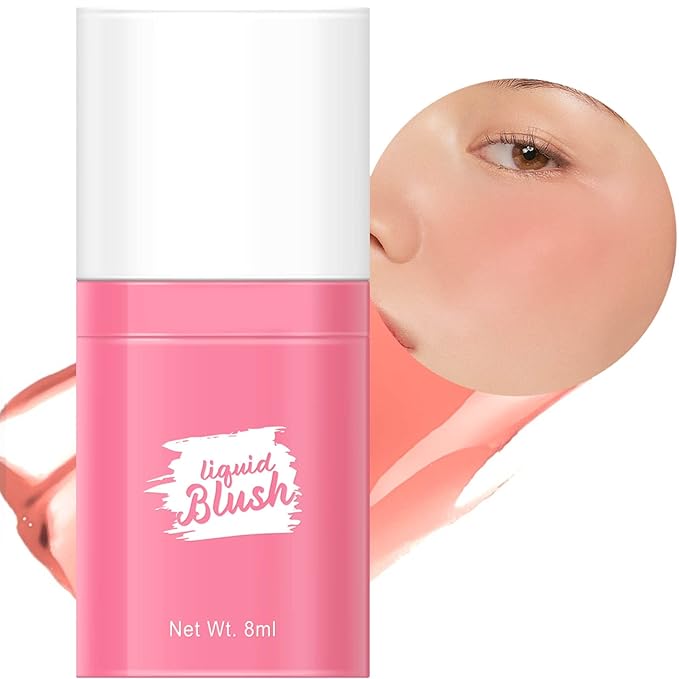 Pink Liquid Blush Makeup, Liquid Blush for Cheeks, Fl Oz(02#)