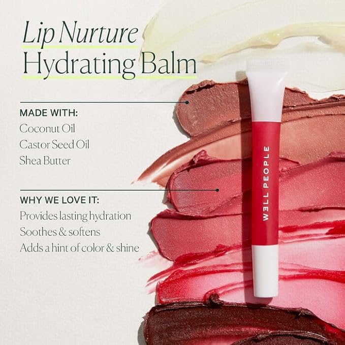 Well People Lip Nurture Hydrating Balm, Blackcurrant