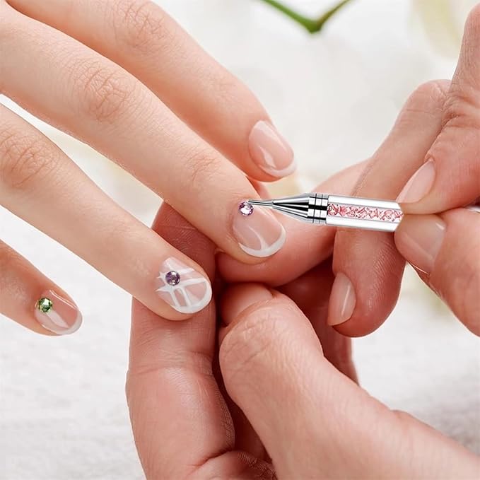 Rhinestone picker tool with 2