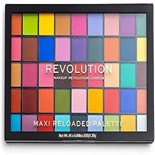 Makeup Revolution Maxi Reloaded Palette, Eyeshadow Palette, 45 35g