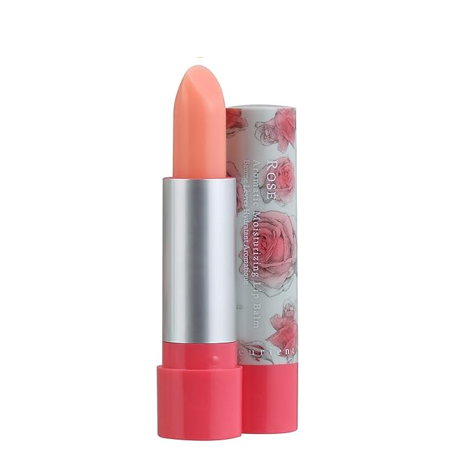 Aromatic Moisturizing Lip Balm-Jasmine, Rose, Lemon Scents-0.12oz