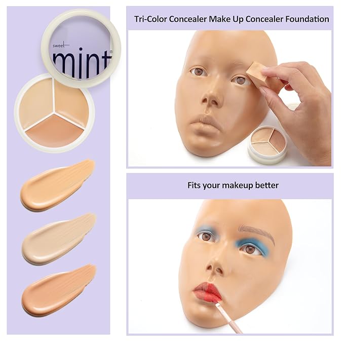 Makeup Practice Face, 2024 Upgrade 5D