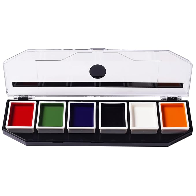 6 Color On Camera Primary Alcohol Activated Makeup