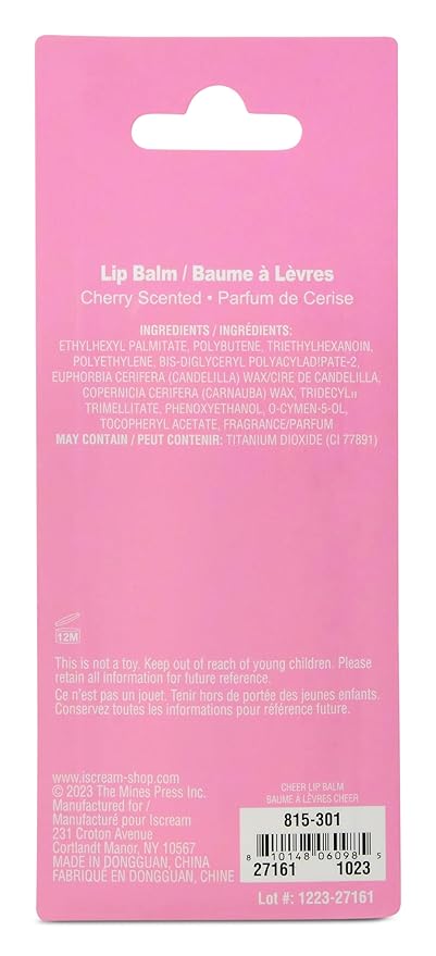 iscream Cheer For Your Team Cherry Balm