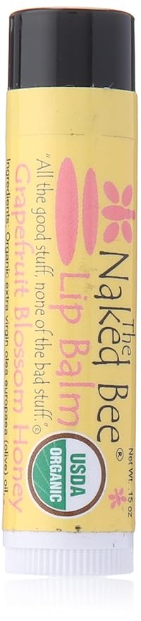 The Naked Bee Grapefruit Blossom Honey Balm,