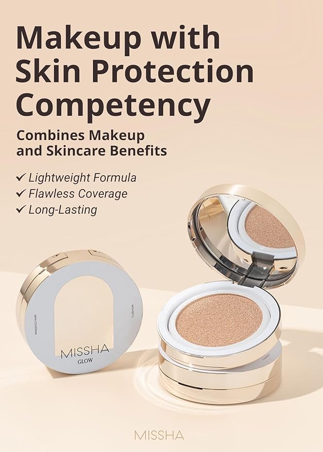 MISSHA Glow Cushion No.23 Natural Beige for Natural