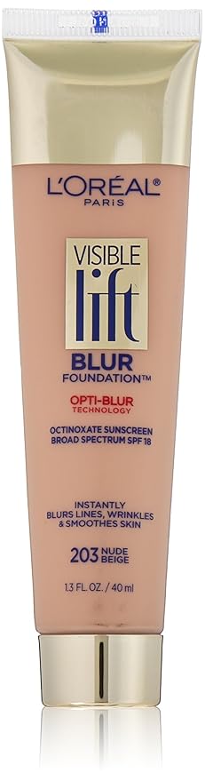 L'Oréal Paris Visible Lift Blur Foundation, Nude Beige, fl. oz.