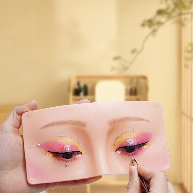 Makeup Practice Face, Bueuo 3 Pcs Makeup Practice