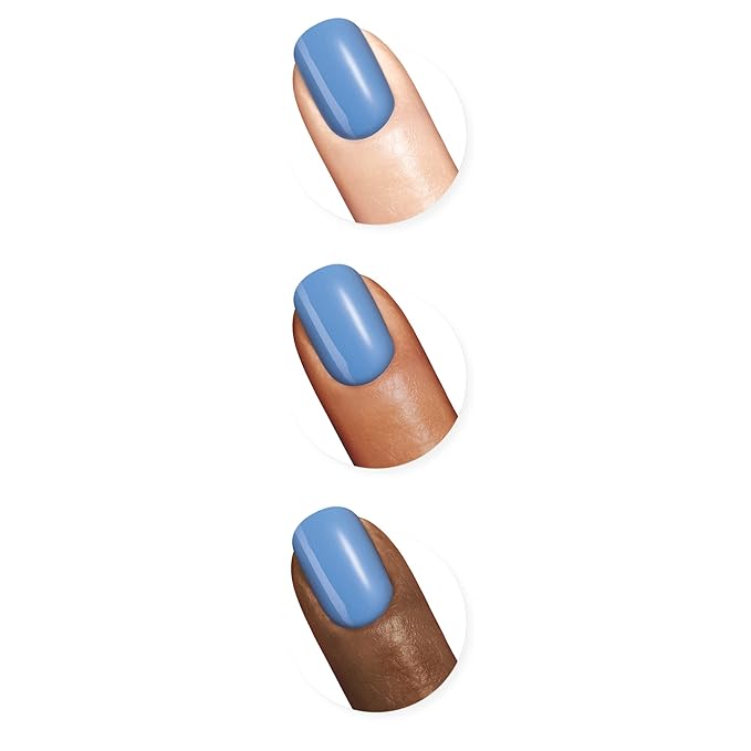 Sally Hansen Miracle Gel™, Sugar Fix, Long Lasting, Gel-Like Formula, No UV Lamp Needed, Blue Nail Polish